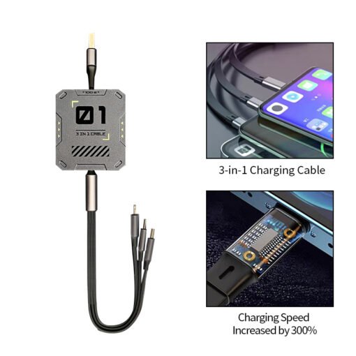 Business Office Practical Gifts Set Car Phone Holder Charging Cable Corporate Gift Set - 图片 3