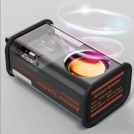 3pcs Mecha Series Gift Set Speaker Wireless Earbuds Umbrella Creative Gift - Image 9