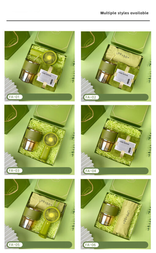 Latest Corporate Business Anniversary Vaccum Bottle Pen Notebook Umbrella Gift Set - Image 9