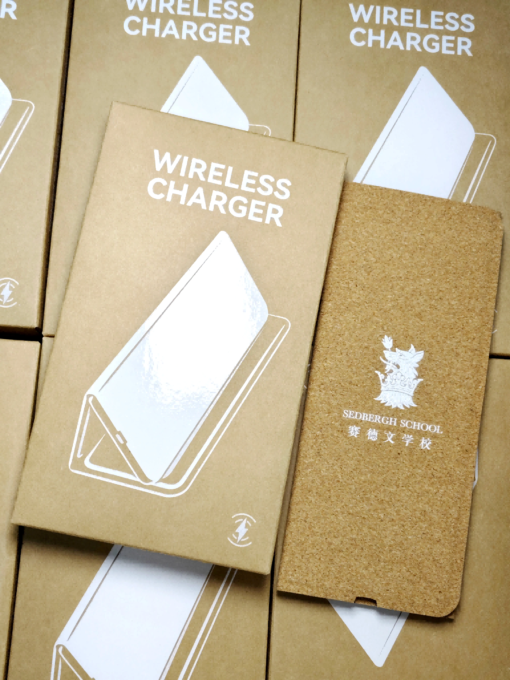 Multifunctional Office Foldable 15W cork Wireless Charger Mouse Pad - Image 7