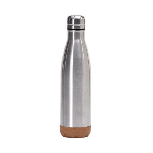 Eco friendly Cola Shape Custom Portable Stainless Steel Thermos Water Bottle with Cork Bottom - Image 3
