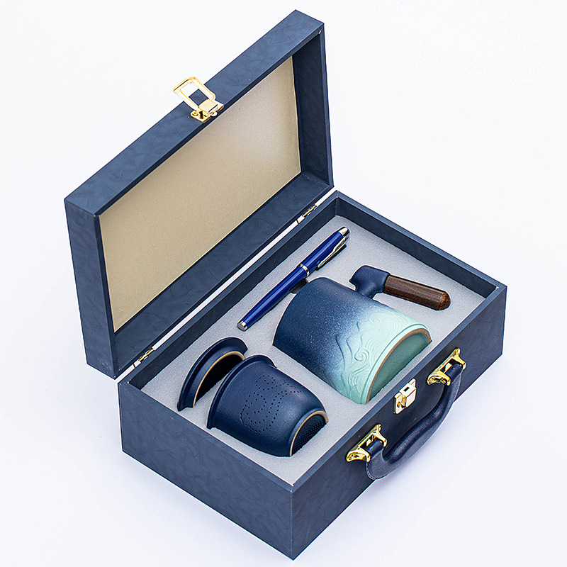 2pcs High-end Customization Factory Outlet Luxury Tea Cup Set - Image 2